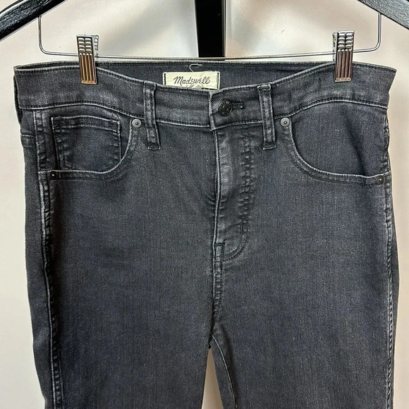 Madewell black  10” high-rise skinny. Size 29T - Picture 5 of 7